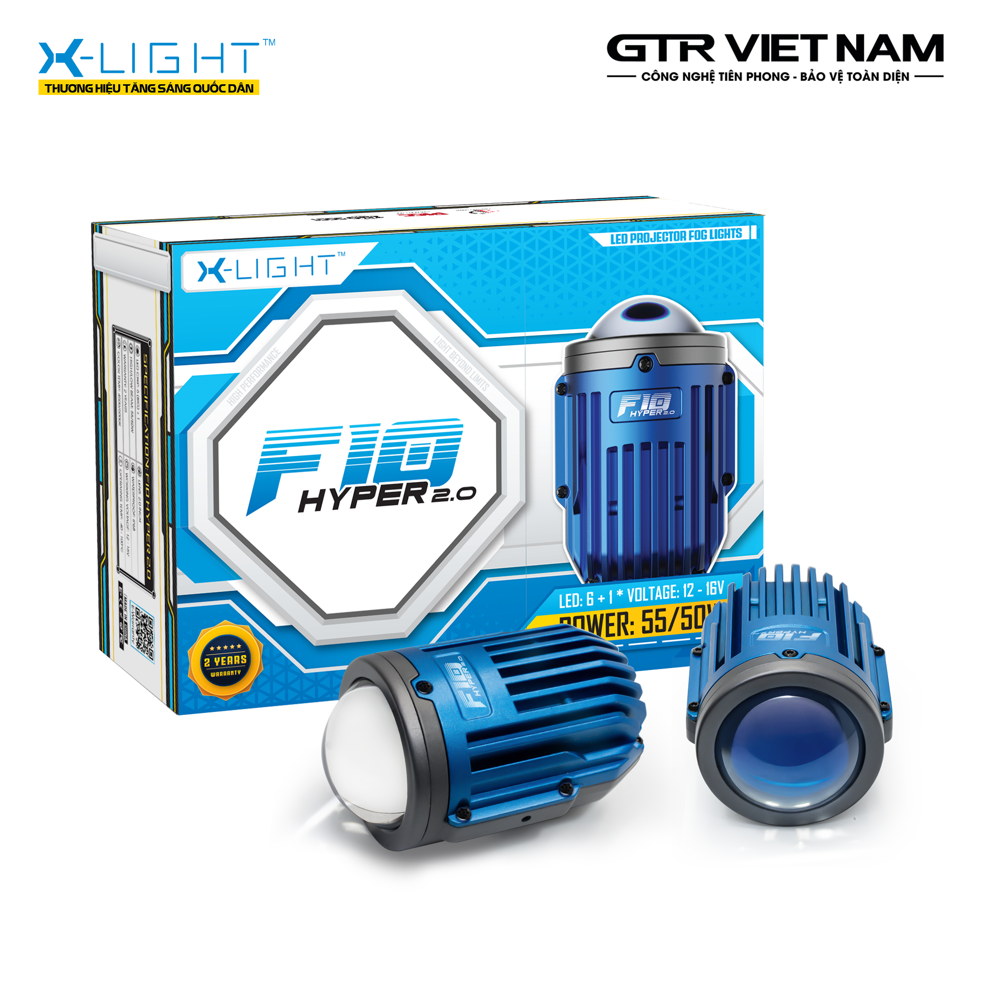 BI GẦM X-LIGHT F10 HYPER 2.0